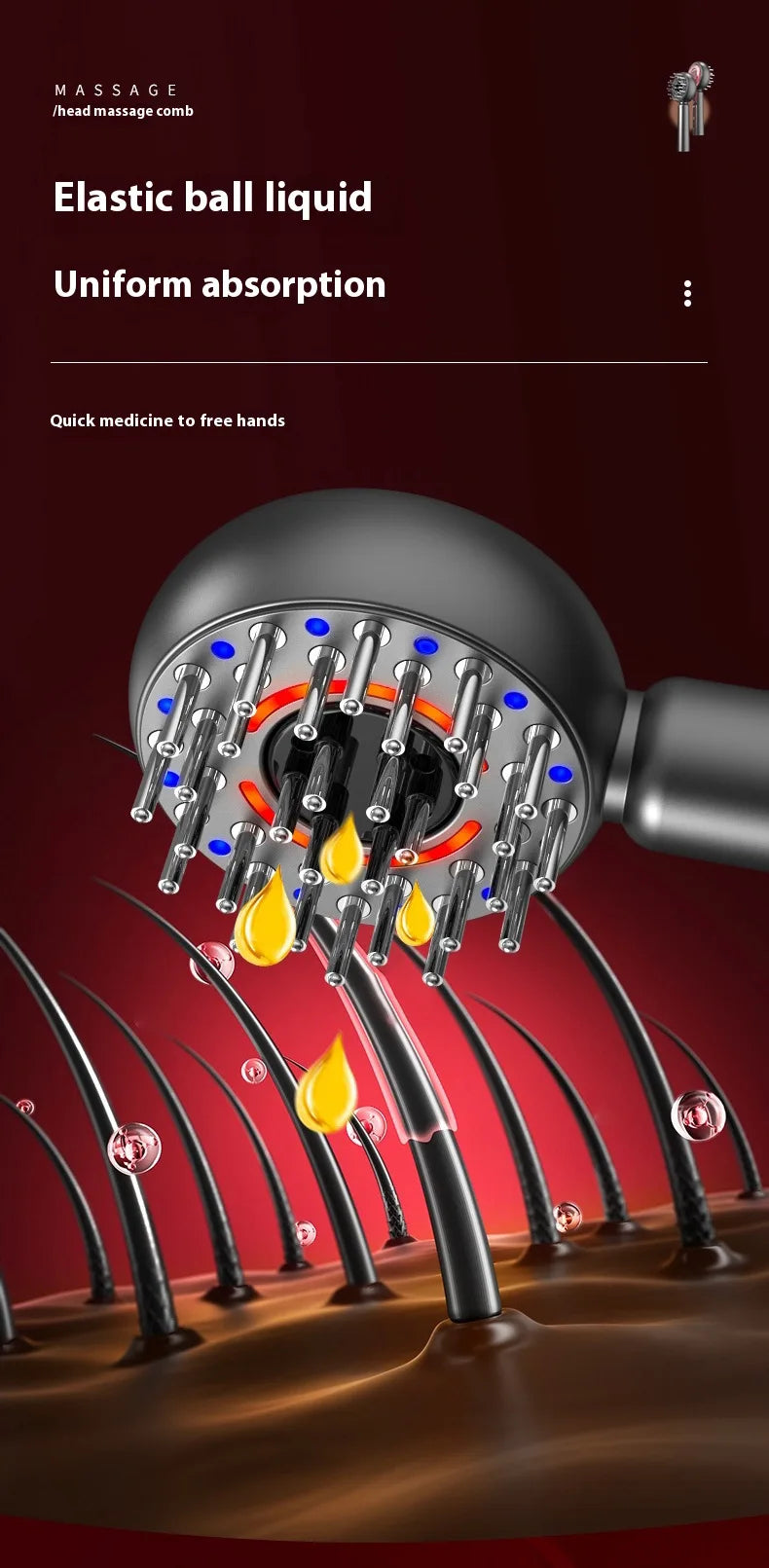 hair scalp massager brush